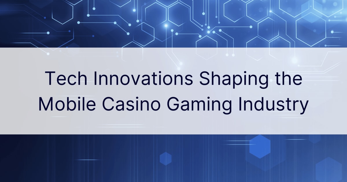 Innovaciones tecnológicas que dan forma a la industria de los juegos de casino móviles