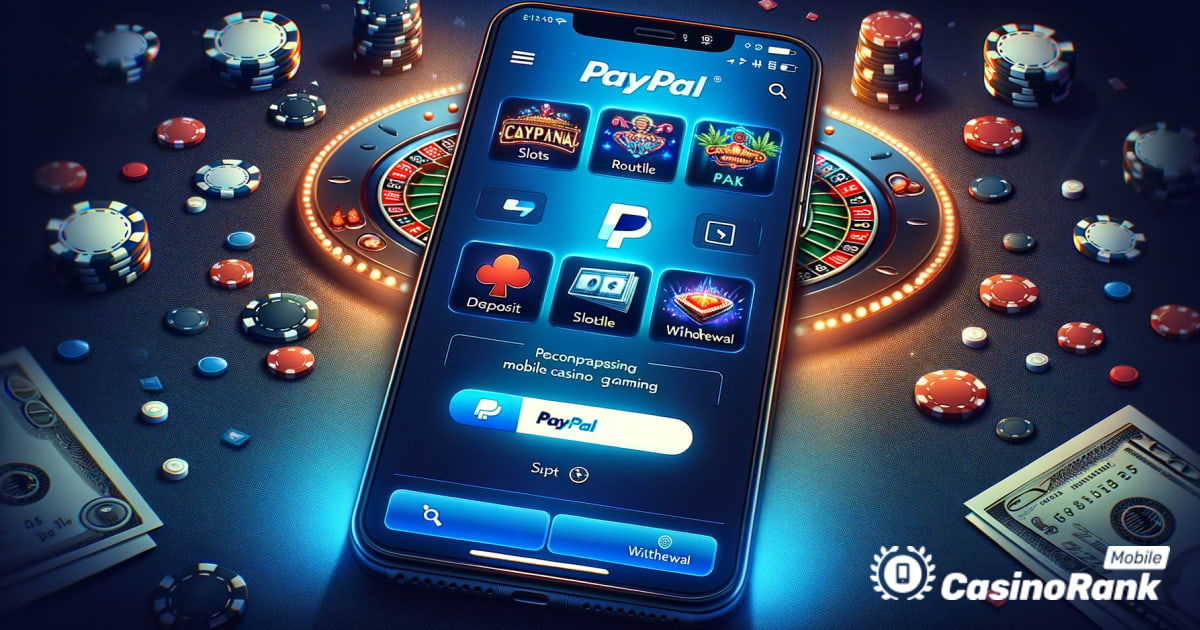Jugar en un casino de PayPal en el móvil